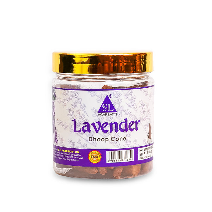 Lavender Dhoop Cone