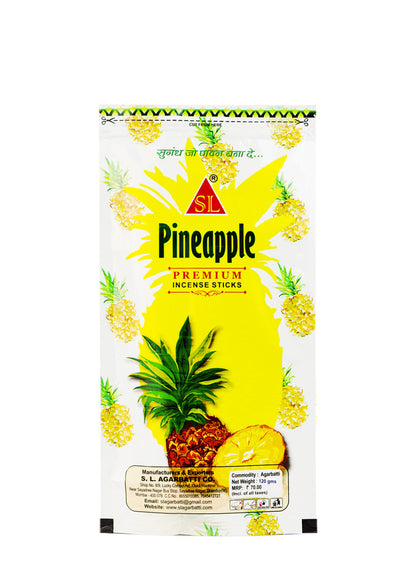 Pineapple Zipper Incense Sticks