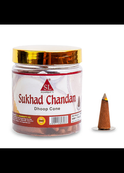 Sukhad Chandan Dhoop Cone